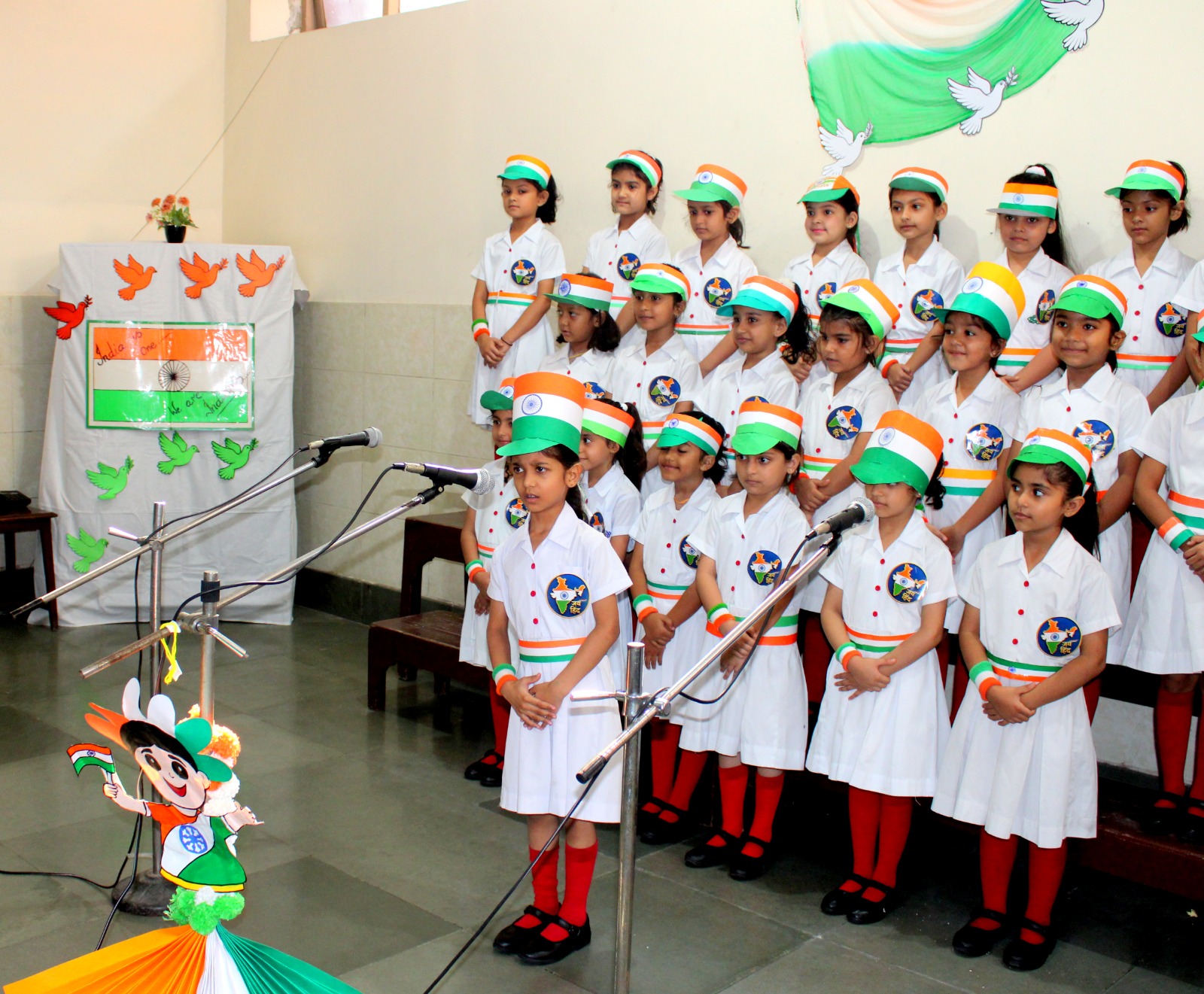PATRIOTIC SINGING COMPETITION CLASSES- 1 &2