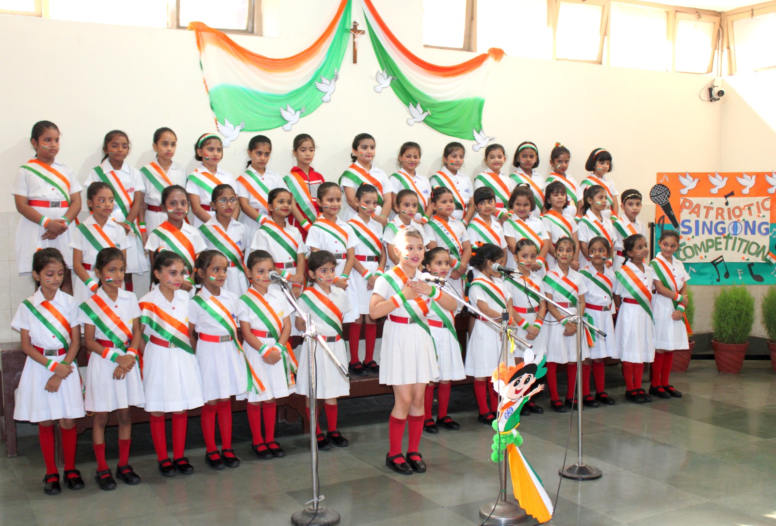 PATRIOTIC SINGING COMPETITION CLASSES- 1 &2